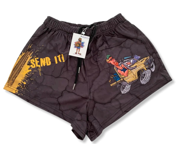 AFS "SEND IT!" Footy Shorts (With Pockets)