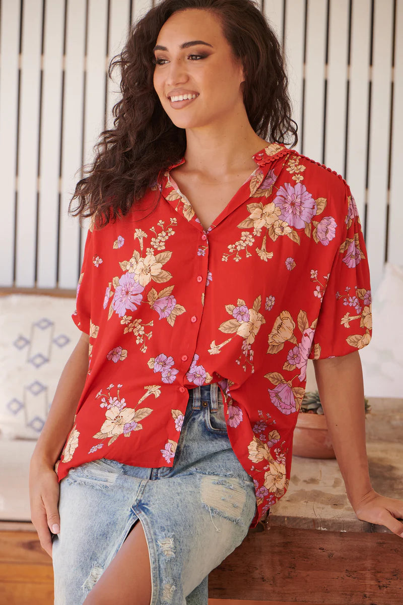 Aiko Print Sierra Top - Jaase