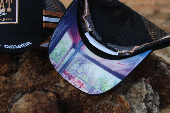 GFour Punchy Collection - All Hat Black Deep Fit Trucker