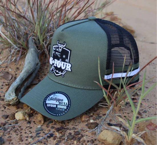 GFour Tablelands Moss - Deep Fit Trucker