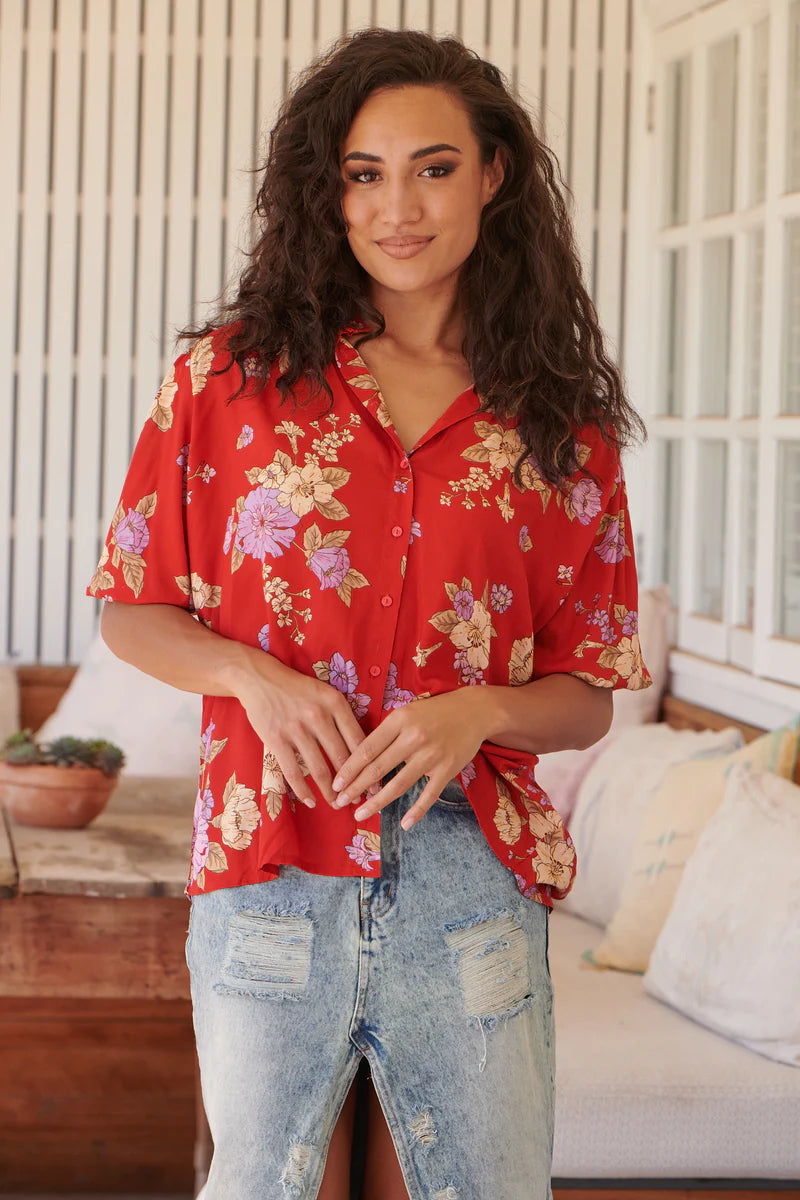 Aiko Print Sierra Top - Jaase