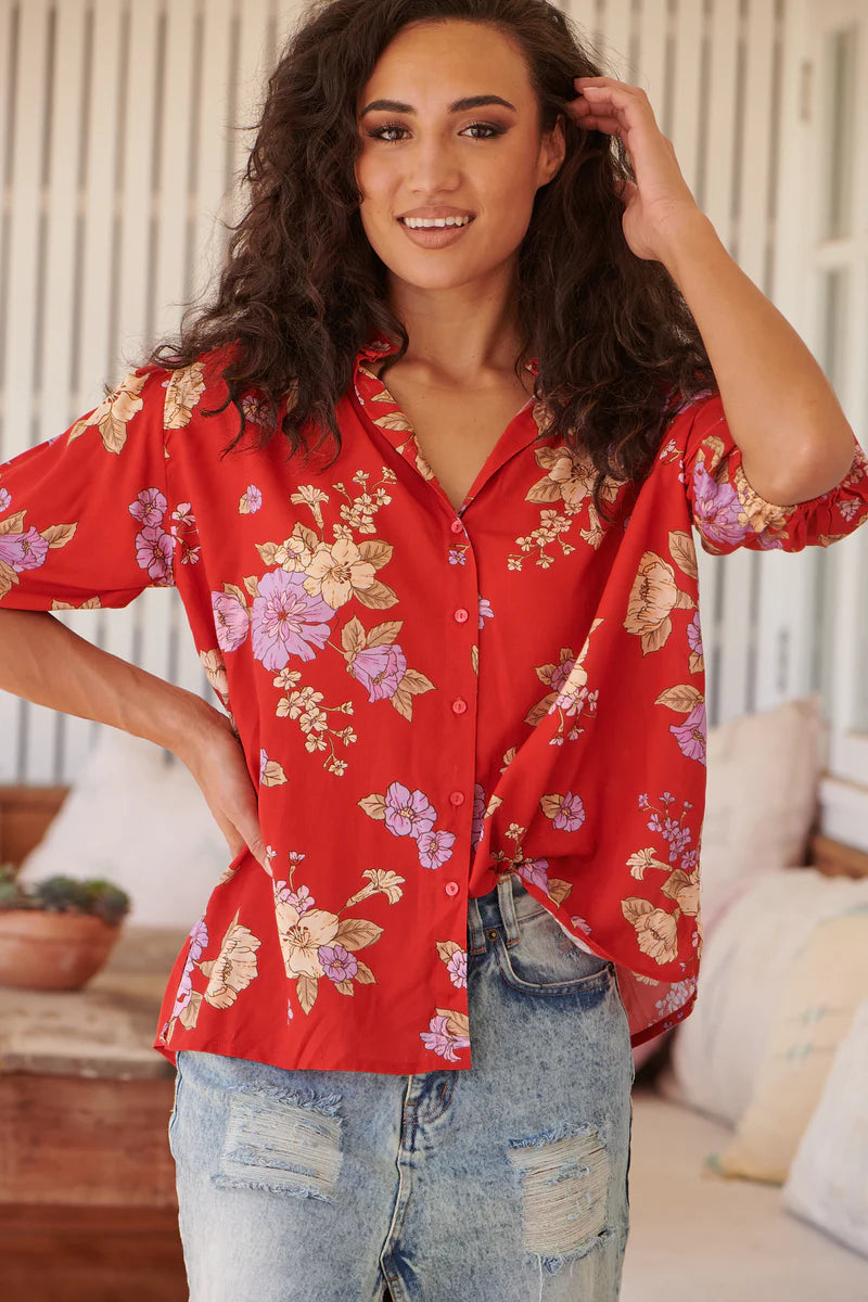 Aiko Print Sierra Top - Jaase