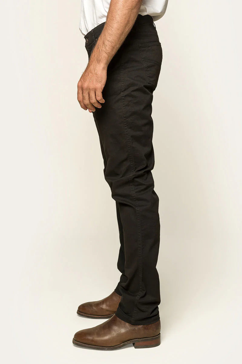 RINGER WESTERN Avondale Mens Drill Jeans -Black