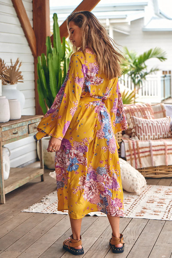 Sumaya Print Gallery Kimono - Jaase