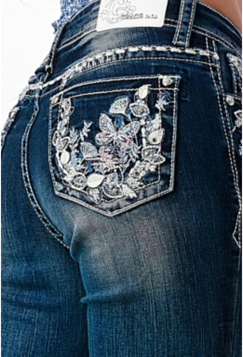 Girls sales bling jeans