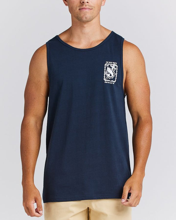 The Mad Hueys Anchor Shark Tank - Navy